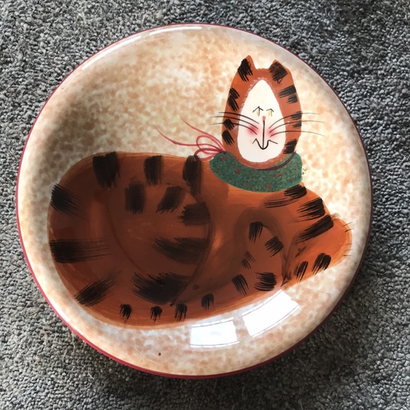 Sakura Christmas Cats desert plates - Picture 4 of 6